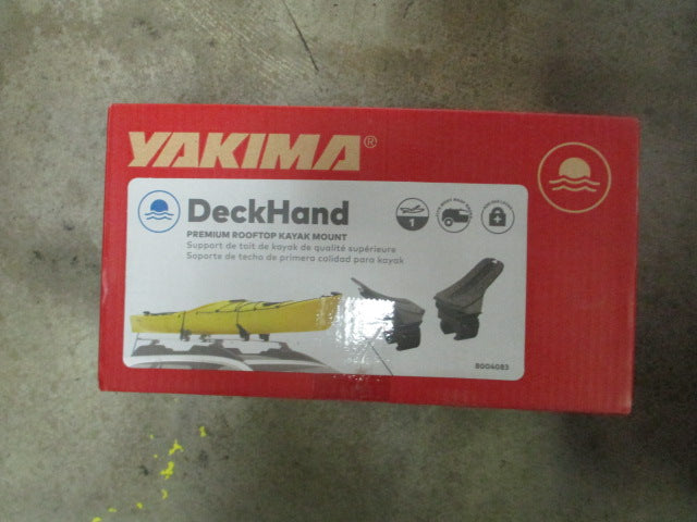 Load image into Gallery viewer, YAKIMA, DeckHand Roof Mounted Boat Rack for Vehicles, One Size Set of Mounts
