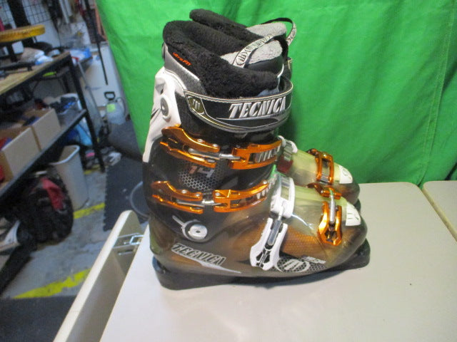 Load image into Gallery viewer, Used Tecnica Mega +14 Size 11.5 Downhill Ski Boots
