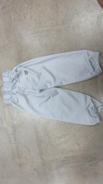 Used Wilson Youth XS Gray Baseball Pants