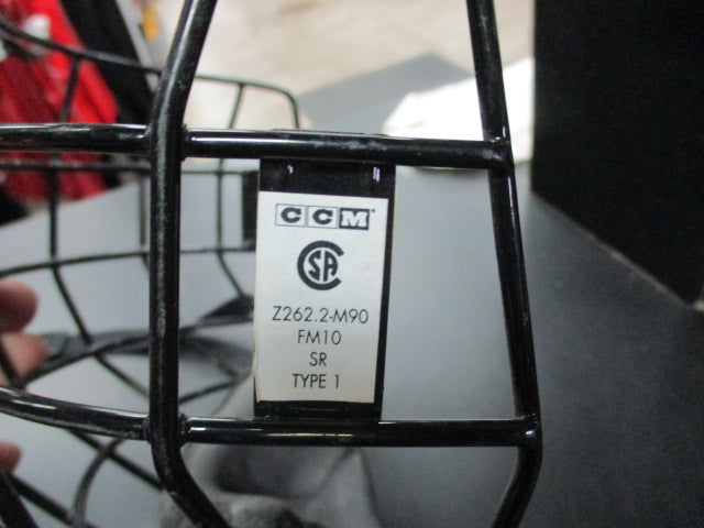 Load image into Gallery viewer, Used CCM Size S/M Hockey Face Mask
