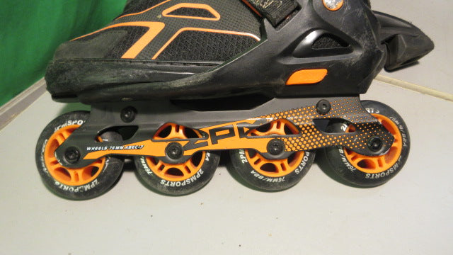 Load image into Gallery viewer, USED ZPM Adjustable  In-line Skates 4-7 Y
