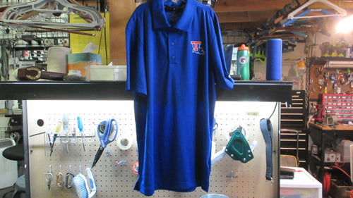 Adidas Louisiana Tech Bulldogs Collared Shirt - Size Medium
