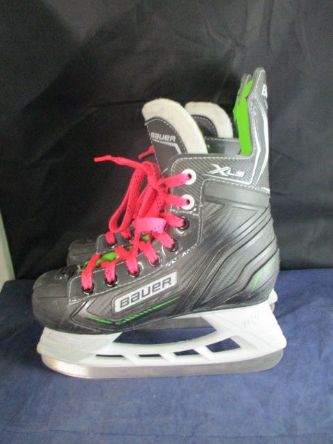Used Bauer XLS Hockey Skates Size Youth