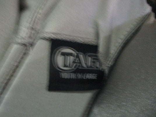 Used Tag 7-Pad Football Pants Youth Xl - Silver
