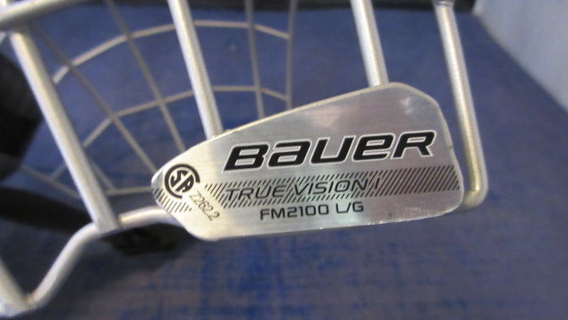Load image into Gallery viewer, Used Bauer True Vision FM 2100 Face Mask Size Large
