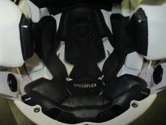 Used Riddell Speedflex White Football Helmet 2025 Cert Size Small