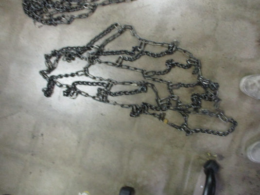 Used Quik Grip Tire Chains (1 Pair) (See Photos For Size)