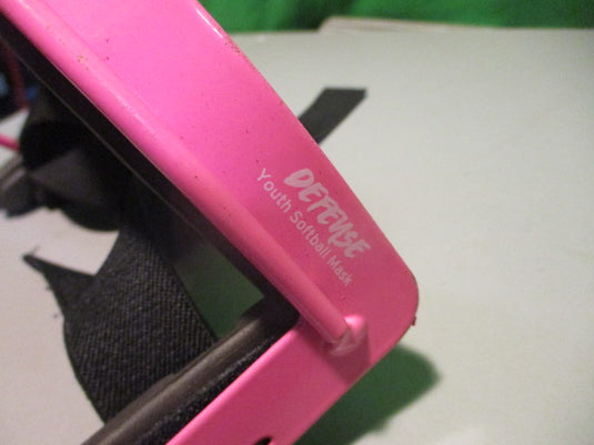 Used Rip-It Defense Youth Softball Pink Fielders Mask