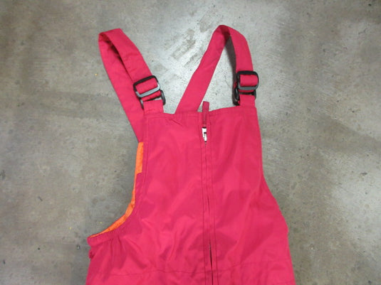 Used Kids Pink Lands End Snow Bibs Size 6