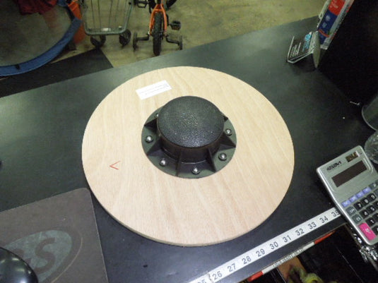 Used Amazon Basics Wooden Circle Balance Board
