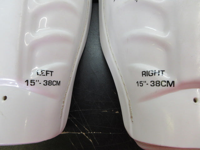 Load image into Gallery viewer, Used Sher-Wood 5030 15" Hockey Shin Guards
