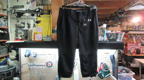 Under Armour Softball Pants Size Adult Small - Black