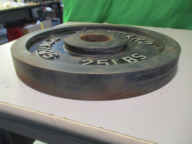 Load image into Gallery viewer, Used 25LB Olympic Weight Plate

