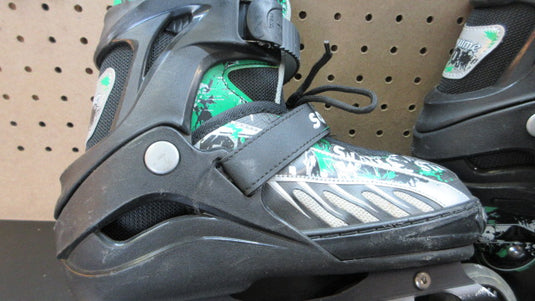 Used Sowume Adjustable Inline Roller Skates - Size 7