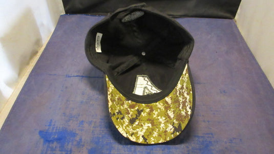 Used Arizona Diamondbacks Green Camo Adjustable Hat