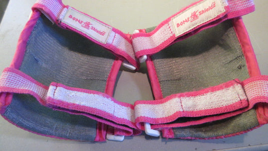 Used Bone Shieldz Pink Junior Knee Pads