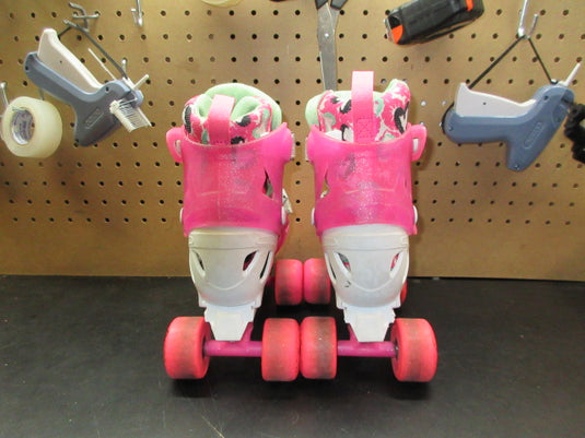 Used Roller Derby Trac Star Youth Girl's Adjustable Roller Skate - Size 12-2