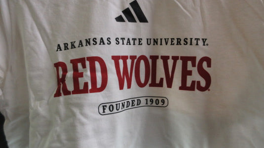 Adidas Arkansas State University Red Wolves T-shirt - Size Large