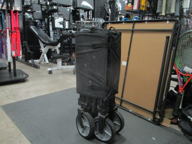 Load image into Gallery viewer, Used Ozark Trail Compact Folding Wagon in Black
