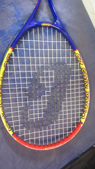 Load image into Gallery viewer, Used Gamma Quick Kids 25 25&quot; Junior Tennis Racquet - wear on rim
