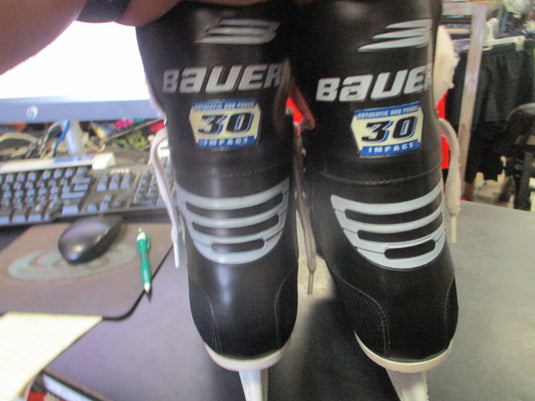 used bauer ice hockey skates size unknow