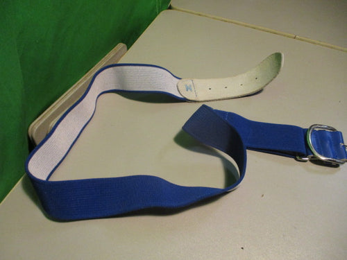 Used Blue Adult Baseball Belt