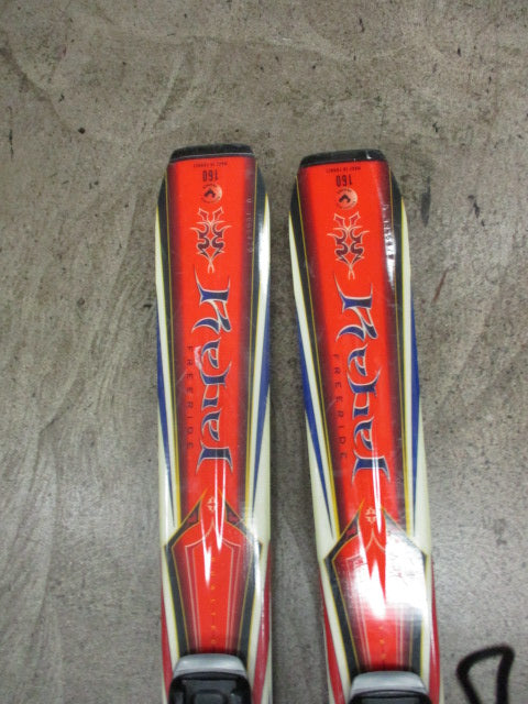 Load image into Gallery viewer, Used Rossignol Rebal Freeride 160CM Downhill Skis With Rossignol Bindings
