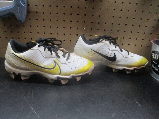 Used Nike Men's Alpha Huarache 4 Keystone Baseball Cleats - Size 8