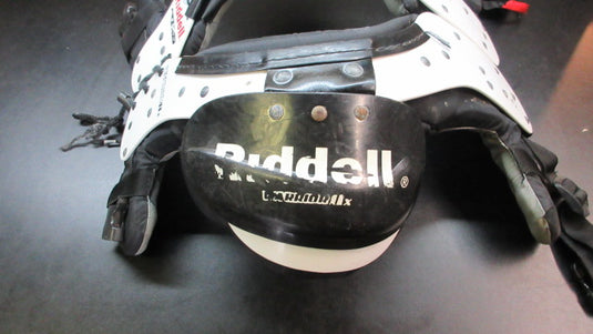 Used Riddell Warrior 11X - Size YTH Medium 12-13" Football Shoulder Pads