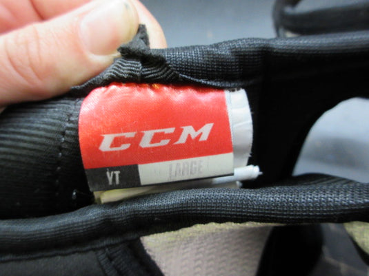 Used CCM LTP Hockey Shoulder Pads - Size Youth Large