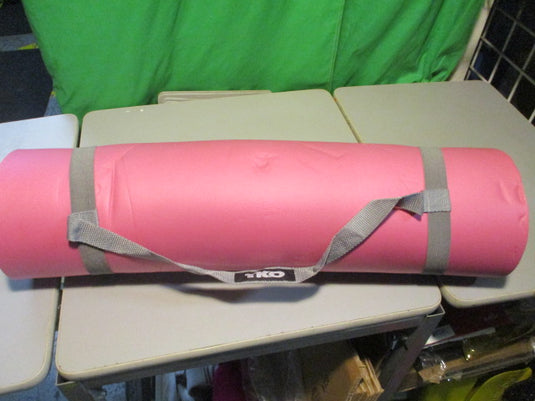Used TKO Pink YOGA MAT With crry Strap