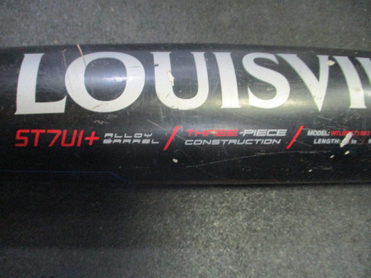 Used Louisville Slugger Select 719 33" (-3) BBCOR Bat - chips