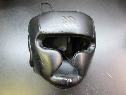 Used Sanabul Essential Boxing MMA Kickboxing Head Gear - S/M