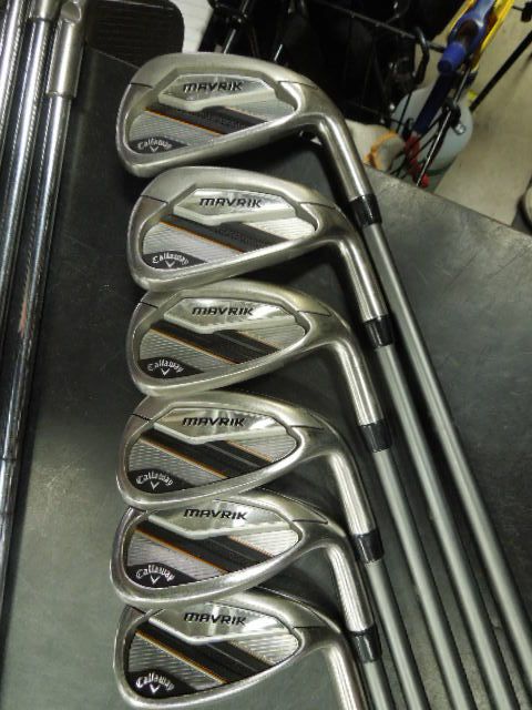 Used Callaway Mavrik 5pc Set 7-9 Iron and A,P Wedge RH