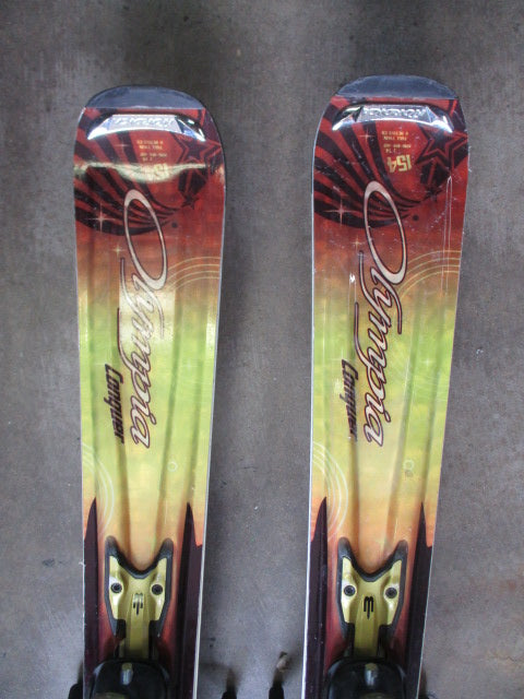 Used Nordica Olympia Conquer Downhill Skis w/ Nordica N Pro 2S Bindings