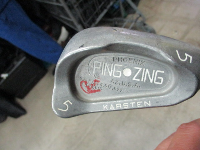 Load image into Gallery viewer, Used Ping Zing White Dot 5 Iron- RH
