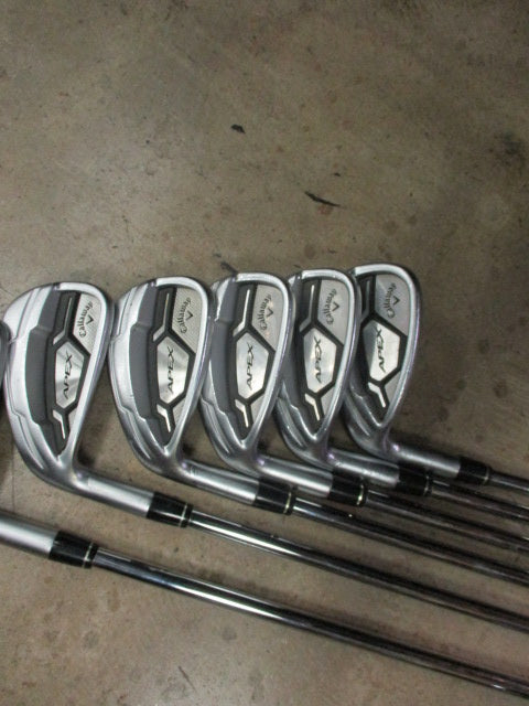 Load image into Gallery viewer, Used Callaway APEX Forged 16 Lefty Iron Set 6-9 Iron PW-AW
