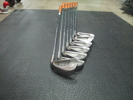 Used Ping Karsten I Balance Iron Set 2-9, Wedge, Missing 3,7- RH