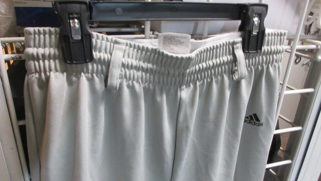 Load image into Gallery viewer, Used Adidas Grey Pull-Up Baseball Pants Size Youth Large
