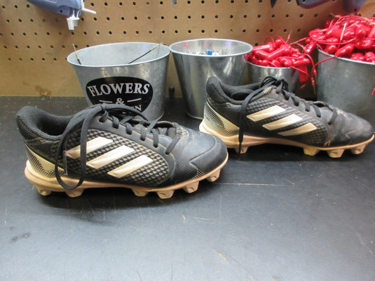 Used Adidas PureHustle 2 MD Softball Cleats - Size 3.5