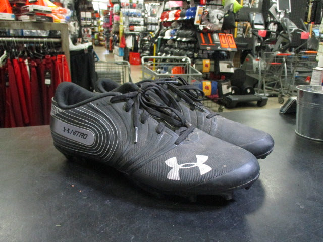 Load image into Gallery viewer, Used Under Armour Nitro Low MC Football Cleats Size 10.5
