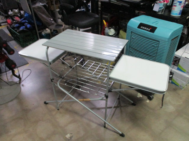 Load image into Gallery viewer, Used Northwest Territory Folding Grill Stand -Bottom Grill Stand Has Slight Bend
