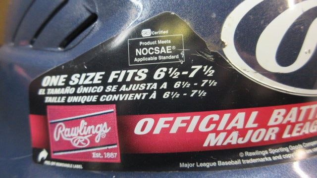 Load image into Gallery viewer, Used Rawlings Batting Helmet - Size 6 1/2 - 7 1/2
