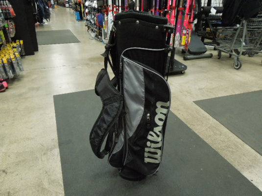 Used Wilson Profile Jr. Stand Bag in Black