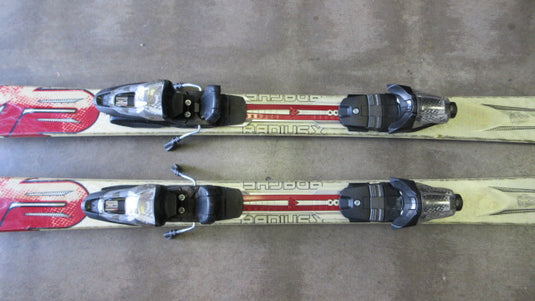 Used K2 Apache Radius X Downhill Skis Size 163 cm w/ Marker Bindings