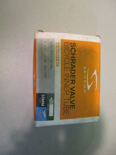 Serfas Schrader Valve 700x 28/38c Bike Tube