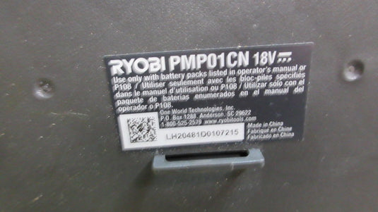 Used RYOBI 18V ONE+ Portable Bucket Top Misting Kit