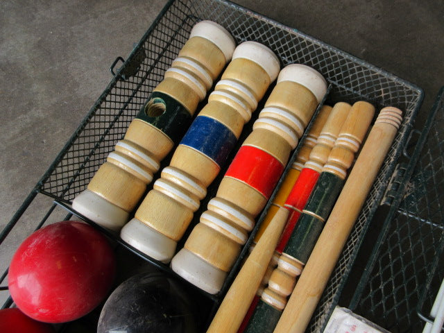 Load image into Gallery viewer, Used Croquet Set
