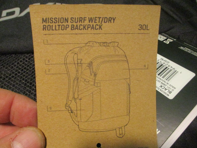 Load image into Gallery viewer, Dakine Mission Surf Wet/Dry Rolltop Backpack 30L
