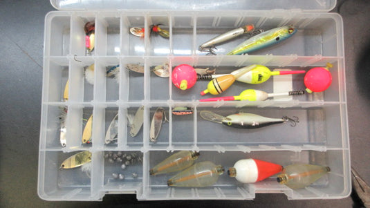 Used Bass Pro Shops Tackle Bag W/ Tackle Boxes